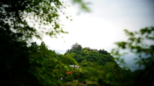 崆峒山花草树木风轻云淡，诠释着千年诗情!