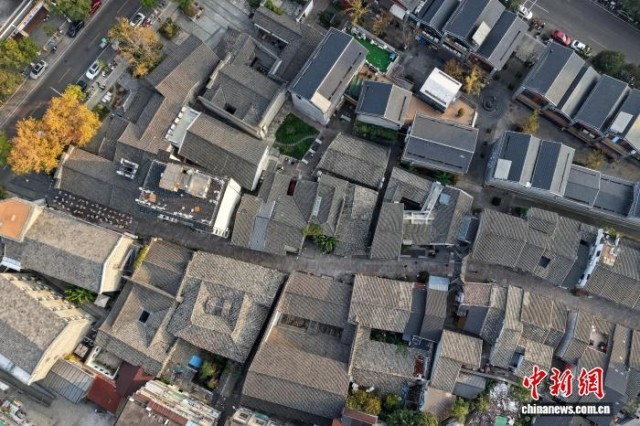 浙江丽水:古街新生刘祠堂背“修旧如旧”焕发活力