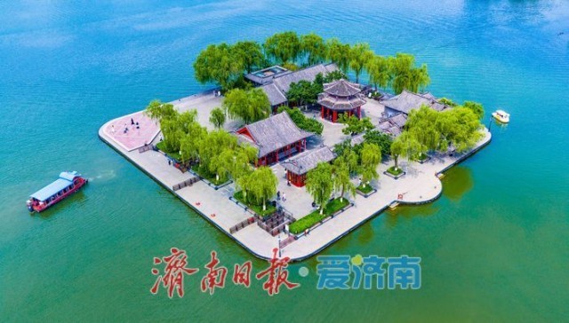 雨霁天晴景致醉人 大明湖解锁泉城初夏绝美风光_fororder_e732a27f126bcd04e53bedb667f92d0b
