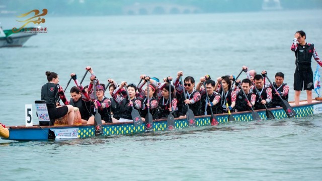 金鸡龙舟破浪出击2026苏州金鸡湖端午龙舟赛举行(图5)