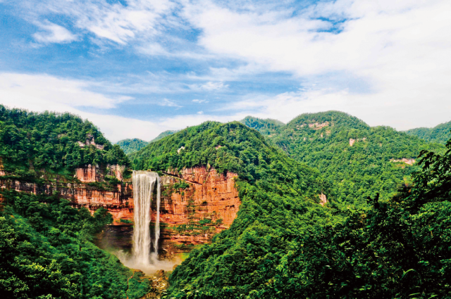 江津四面山景区。江津区文化旅游委供图