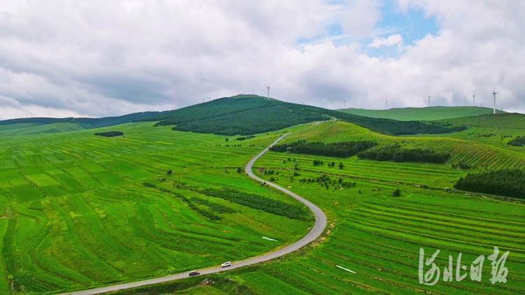 河北张家口:草原天路景美如画