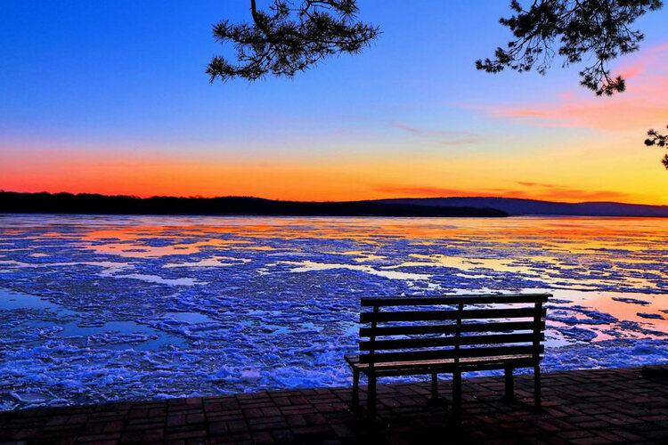 黑龙江边城呼玛县迎来醉美冬日美景