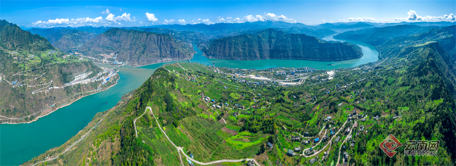 云南绥江一山一村皆美景