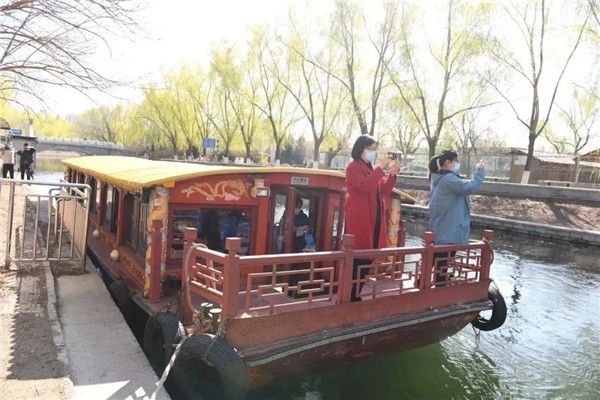 北京动物园游船码头图片